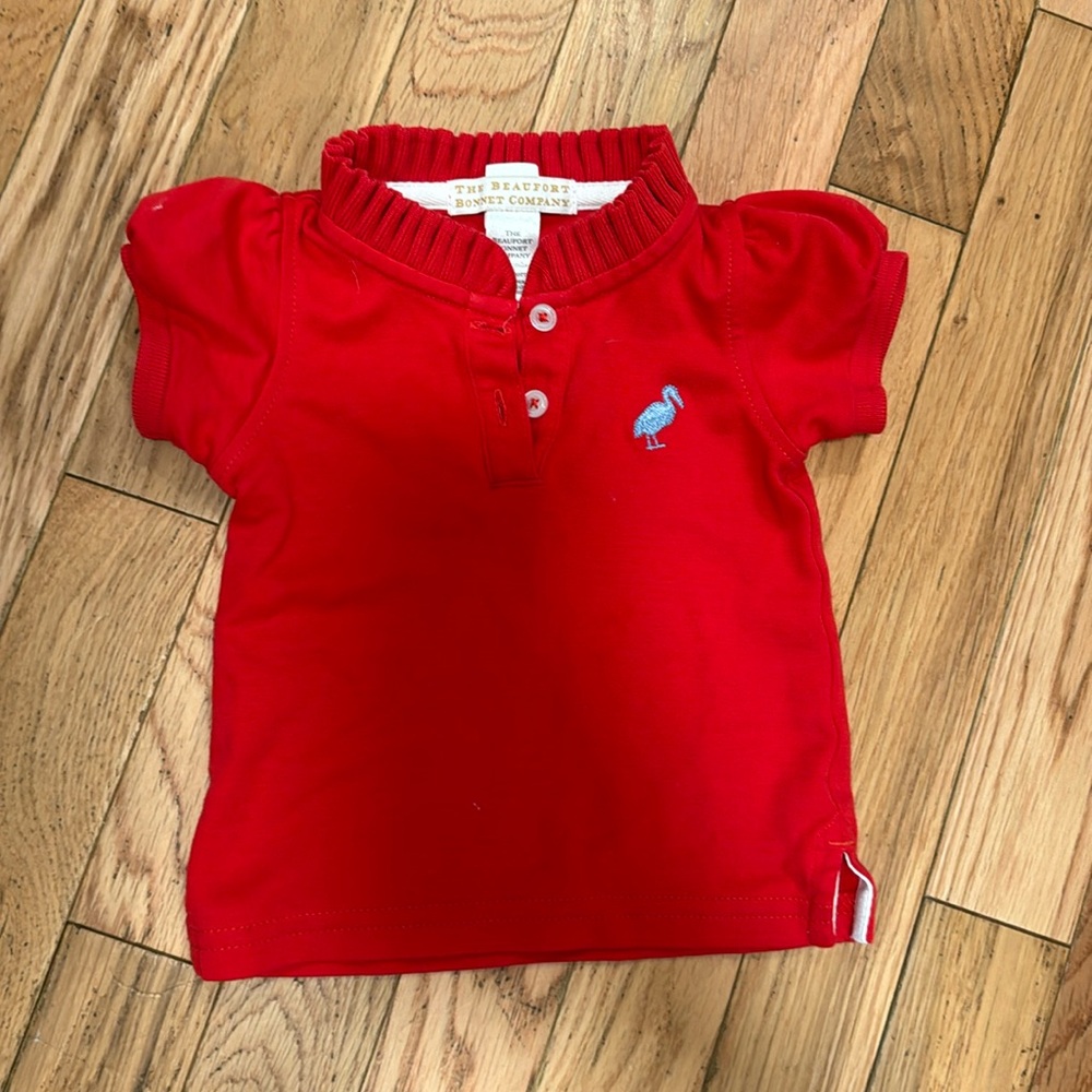0-6 Beaufort bonnet red top
